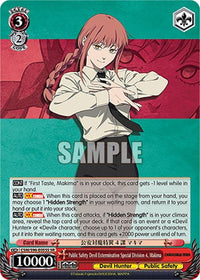 Public Safety Devil Extermination Special Division 4, Makima (CSM/S96-E055S SR) [Chainsaw Man] - POKÉ JEUX