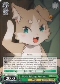 Puck Joking Around (RZ/SE35-E08 R) (Parallel Foil) [Re:ZERO: The Frozen Bond] - POKÉ JEUX