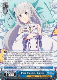 Pure Maiden, Emilia (RZ/S46-E064 R) [Re:ZERO] - POKÉ JEUX
