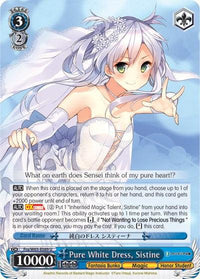 Pure White Dress, Sistine (Fra/W65-E089 U) [Fujimi Fantasia Bunko] - POKÉ JEUX