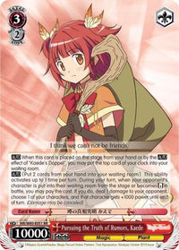 Pursuing the Truth of Rumors, Kaede (MR/W80-E051 RR) [Magia Record: Puella Magi Madoka Magica [Side Story] (Anime)] - POKÉ JEUX