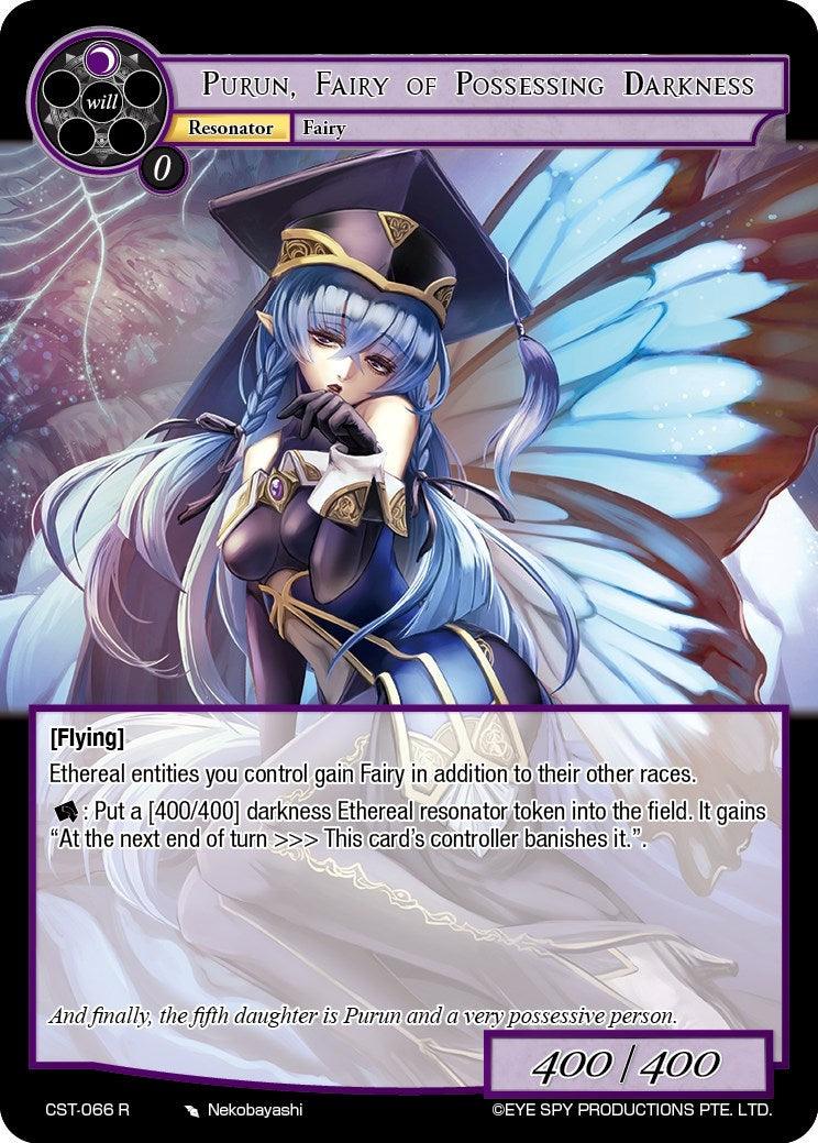 Purun, Fairy of Possessing Darkness (CST-066 R) [Clash of the Star Trees] - POKÉ JEUX