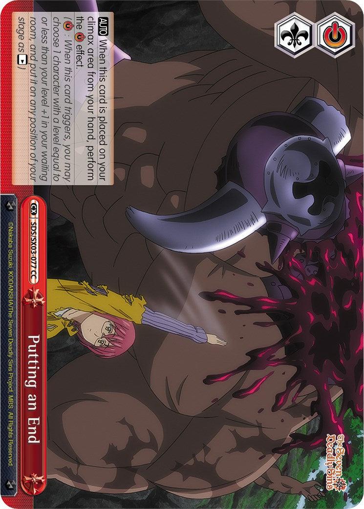 Putting an End (SDS/SX03-077 CC) [The Seven Deadly Sins] - POKÉ JEUX