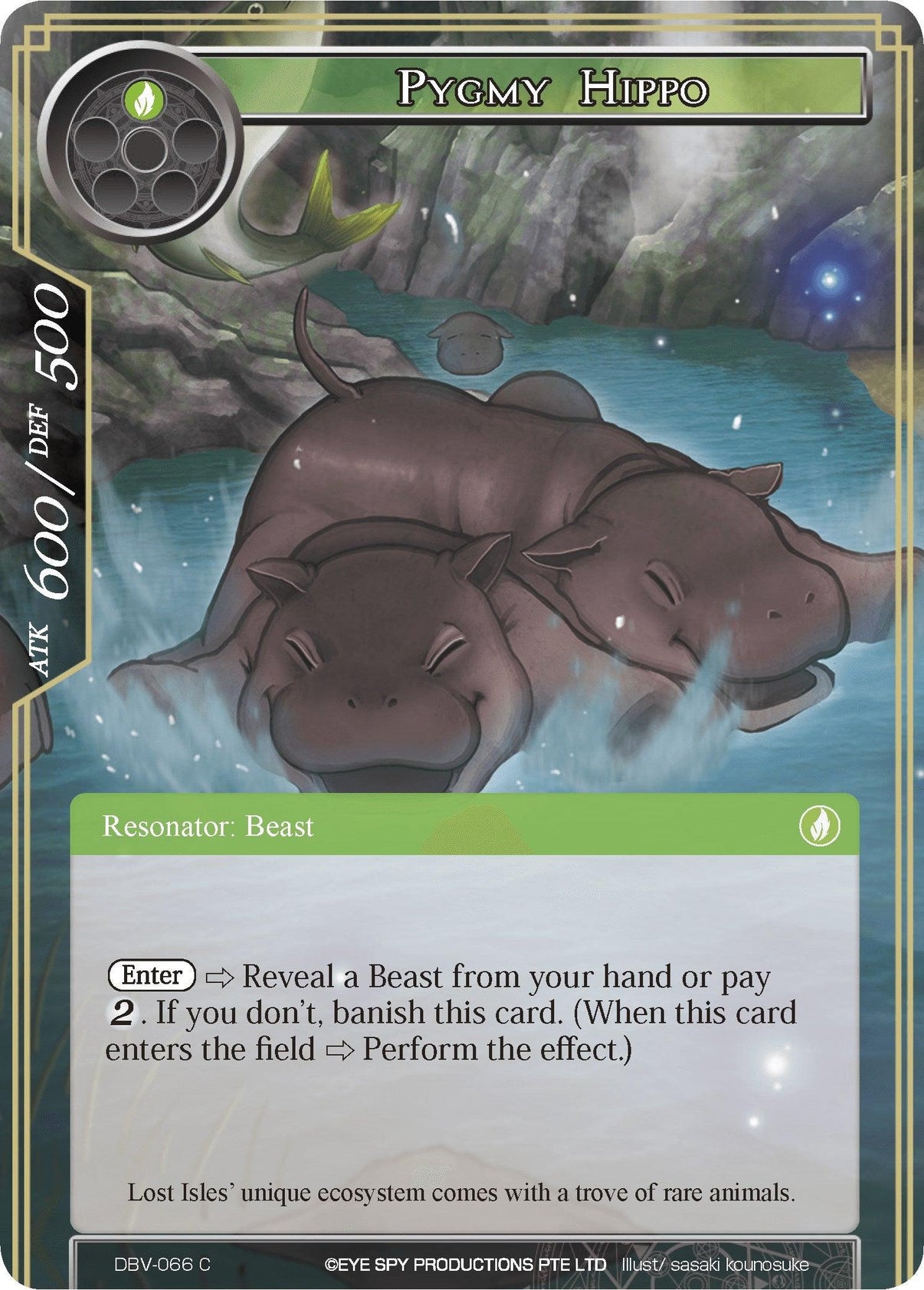 Pygmy Hippo (DBV-066) [The Decisive Battle of Valhalla] - POKÉ JEUX
