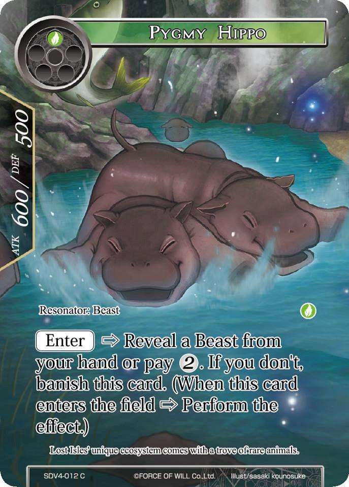 Pygmy Hippo (SDV4-012) [Starter Deck: Valhalla Cluster] - POKÉ JEUX