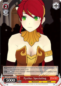 Pyrrha: Spectating (RWBY/WX03-T10 TD) [RWBY] - POKÉ JEUX