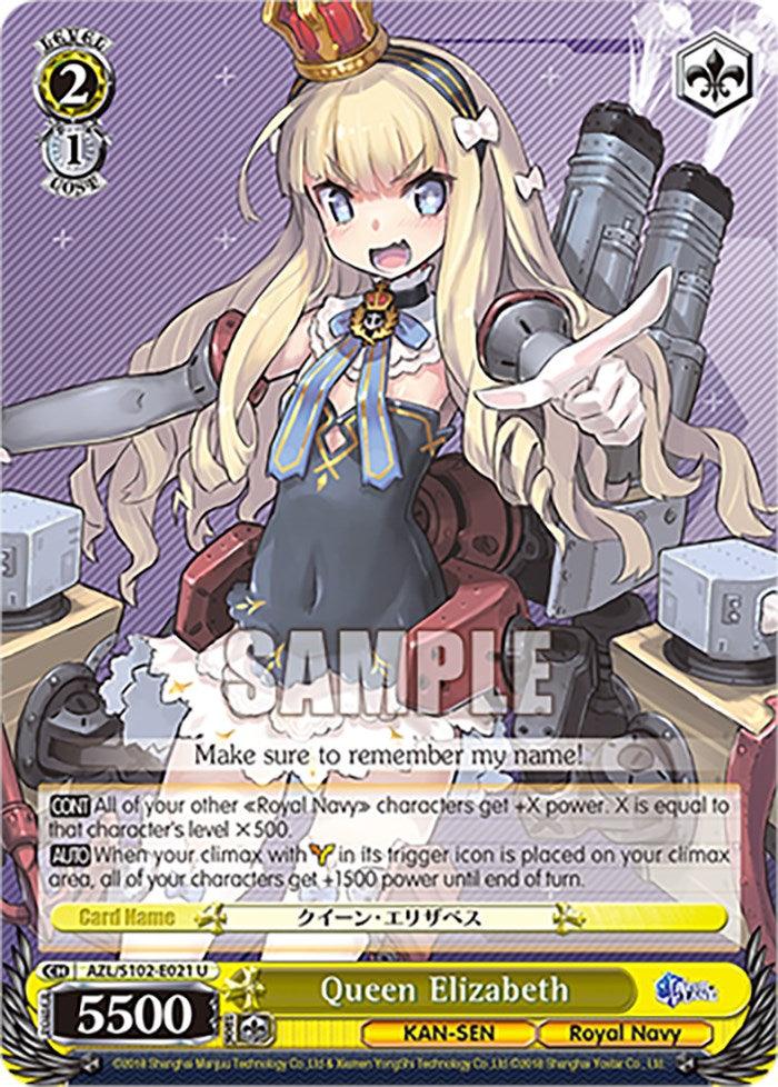 Queen Elizabeth (AZL/S102-E021 U) [Azur Lane] - POKÉ JEUX