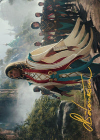 Queen Kayla bin-Kroog Art Card (Gold-Stamped Signature) [The Brothers' War Art Series] - POKÉ JEUX