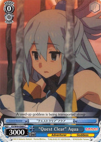 "Quest Clear" Aqua (KS/W49-E089 C) [KonoSuba] - POKÉ JEUX