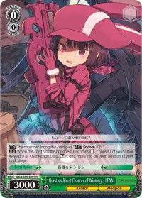 Question About Chances of Winning, LLENN (GGO/S59-E007 R) [Gun Gale Online] - POKÉ JEUX
