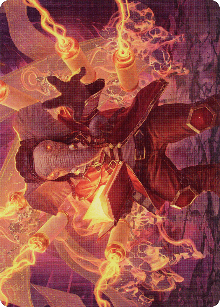 Quintorius, Loremaster Art Card (52) [March of the Machine Art Series] - POKÉ JEUX