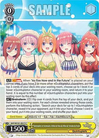 Quintuplets in Swimsuits, Ichika & Nino & Miku & Yotsuba & Itsuki (5HY/W101-E017 C) [The Quintessential Quintuplets Movie] - POKÉ JEUX