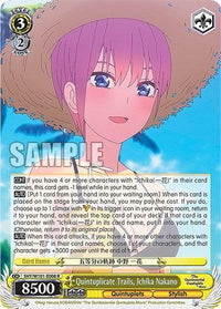 Quintuplicate Trails, Ichika Nakano (5HY/W101-E008 R) [The Quintessential Quintuplets Movie] - POKÉ JEUX