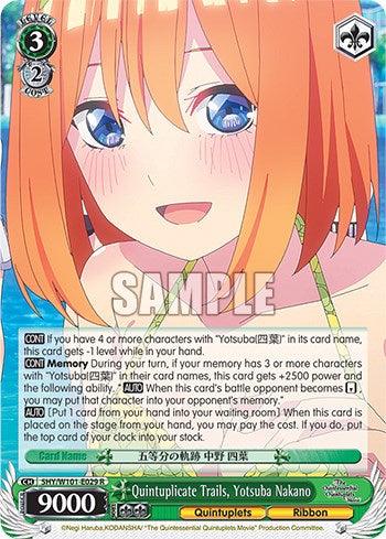 Quintuplicate Trails, Yotsuba Nakano (5HY/W101-E029 R) [The Quintessential Quintuplets Movie] - POKÉ JEUX