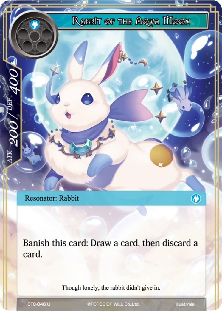 Rabbit of the Aqua Moon (CFC-046) [Curse of the Frozen Casket] - POKÉ JEUX