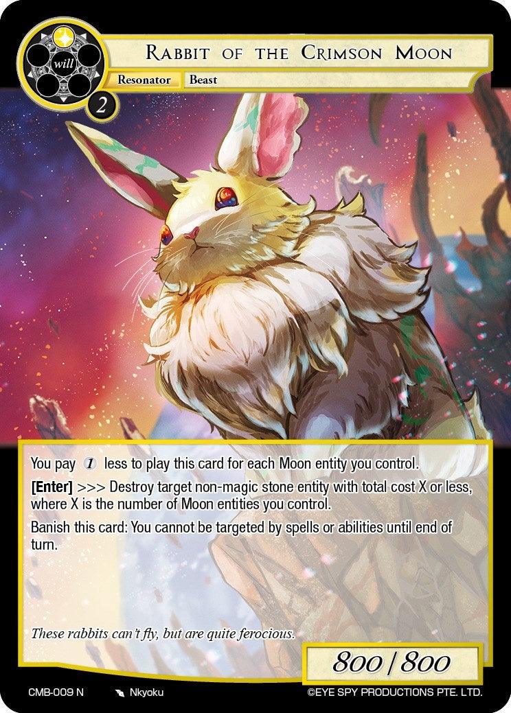 Rabbit of the Crimson Moon (CMB-009 N) [Crimson Moon's Battleground] - POKÉ JEUX