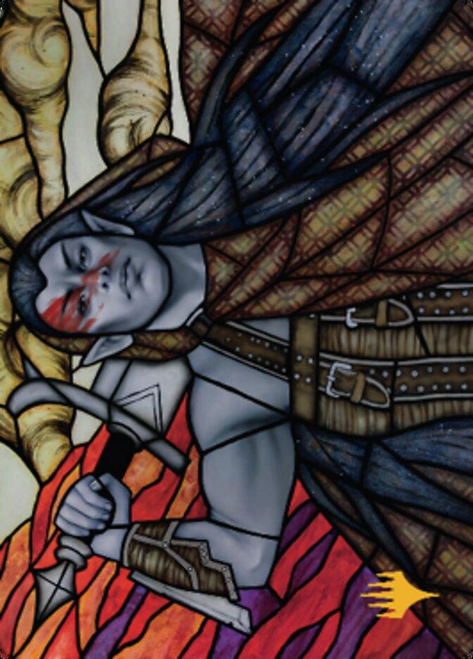 Radha, Coalition Warlord Art Card (Gold-Stamped Signature) [Dominaria United Art Series] - POKÉ JEUX