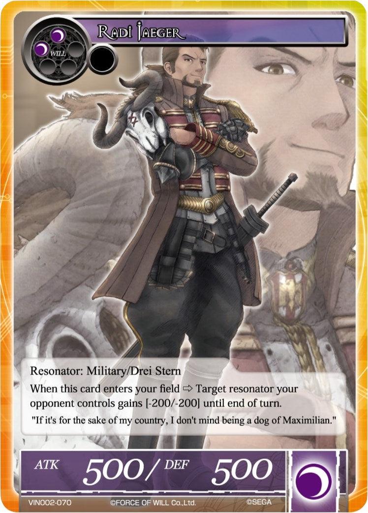 Radi Jaeger (VIN002-070) [Vingolf 2: Valkyria Chronicles] - POKÉ JEUX