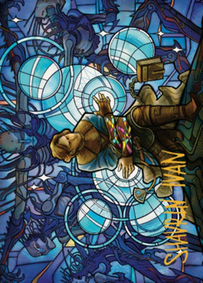 Raff, Weatherlight Stalwart Art Card (Gold-Stamped Signature) [Dominaria United Art Series] - POKÉ JEUX