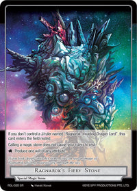 Ragnarok's Fiery Stone (ROL-025) [Rebirth of Legend] - POKÉ JEUX