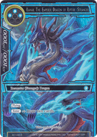 Rahab, The Emperor Dragon of Riptide (Stranger) (Full Art) (AO1-040) [Alice Origin] - POKÉ JEUX