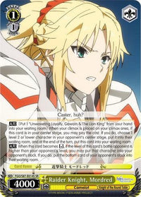 Raider Knight, Mordred (FGO/S87-E014S SR) [Fate/Grand Order THE MOVIE Divine Realm of the Round Table: Camelot] - POKÉ JEUX