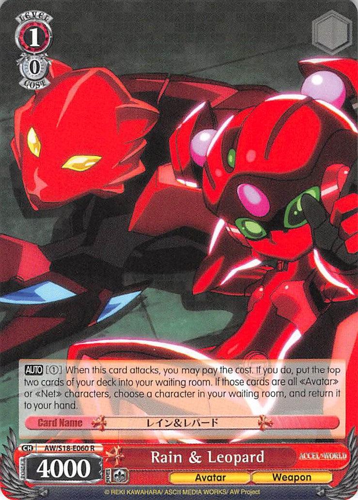 Rain & Leopard (AW/S18-E060 R) [Accel World] - POKÉ JEUX