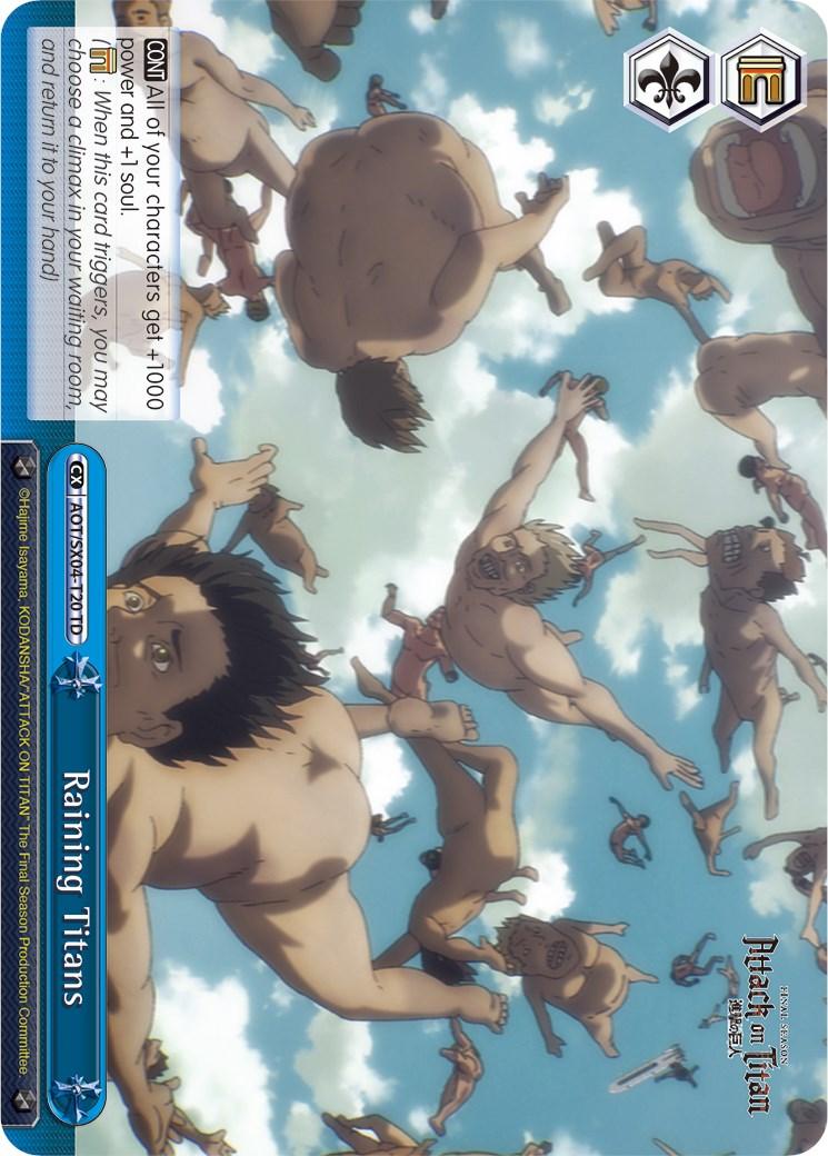 Raining Titans [Attack On Titan: Final Season] - POKÉ JEUX