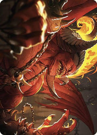 Rakdos, Patron of Chaos Art Card (45/49) [Murders at Karlov Manor Art Series] - POKÉ JEUX