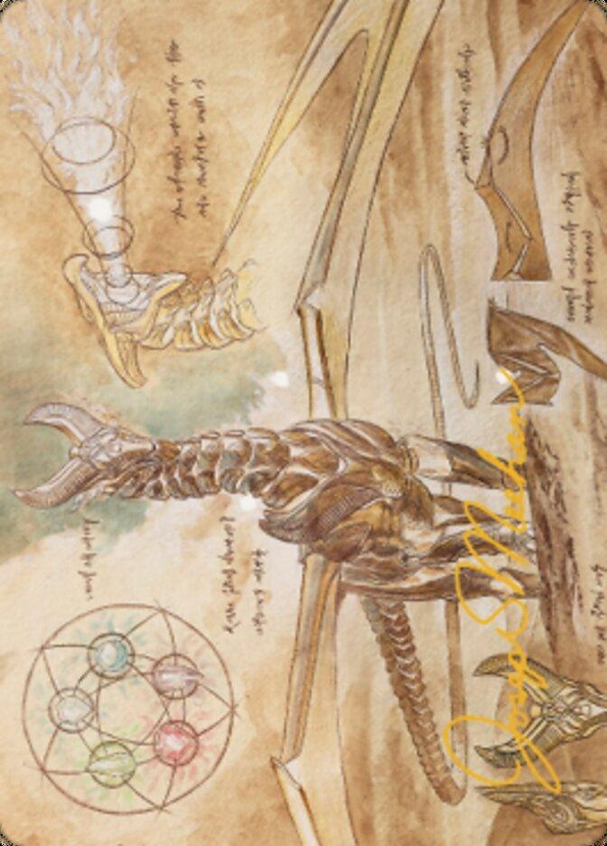 Ramos, Dragon Engine Art Card (Gold-Stamped Signature) [The Brothers' War Art Series] - POKÉ JEUX