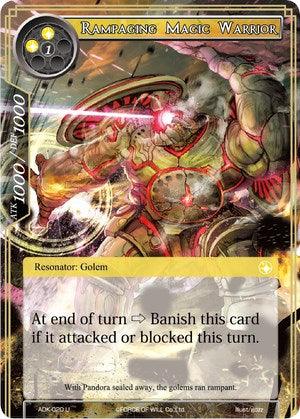 Rampaging Magic Warrior (ADK-020) [Advent of the Demon King] - POKÉ JEUX