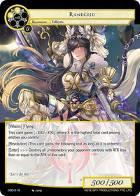 Randgrid (DSD-018) [Starter Deck: Villains] - POKÉ JEUX