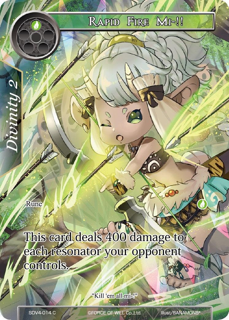 Rapid Fire Mi-!! (SDV4-014) [Starter Deck: Valhalla Cluster] - POKÉ JEUX