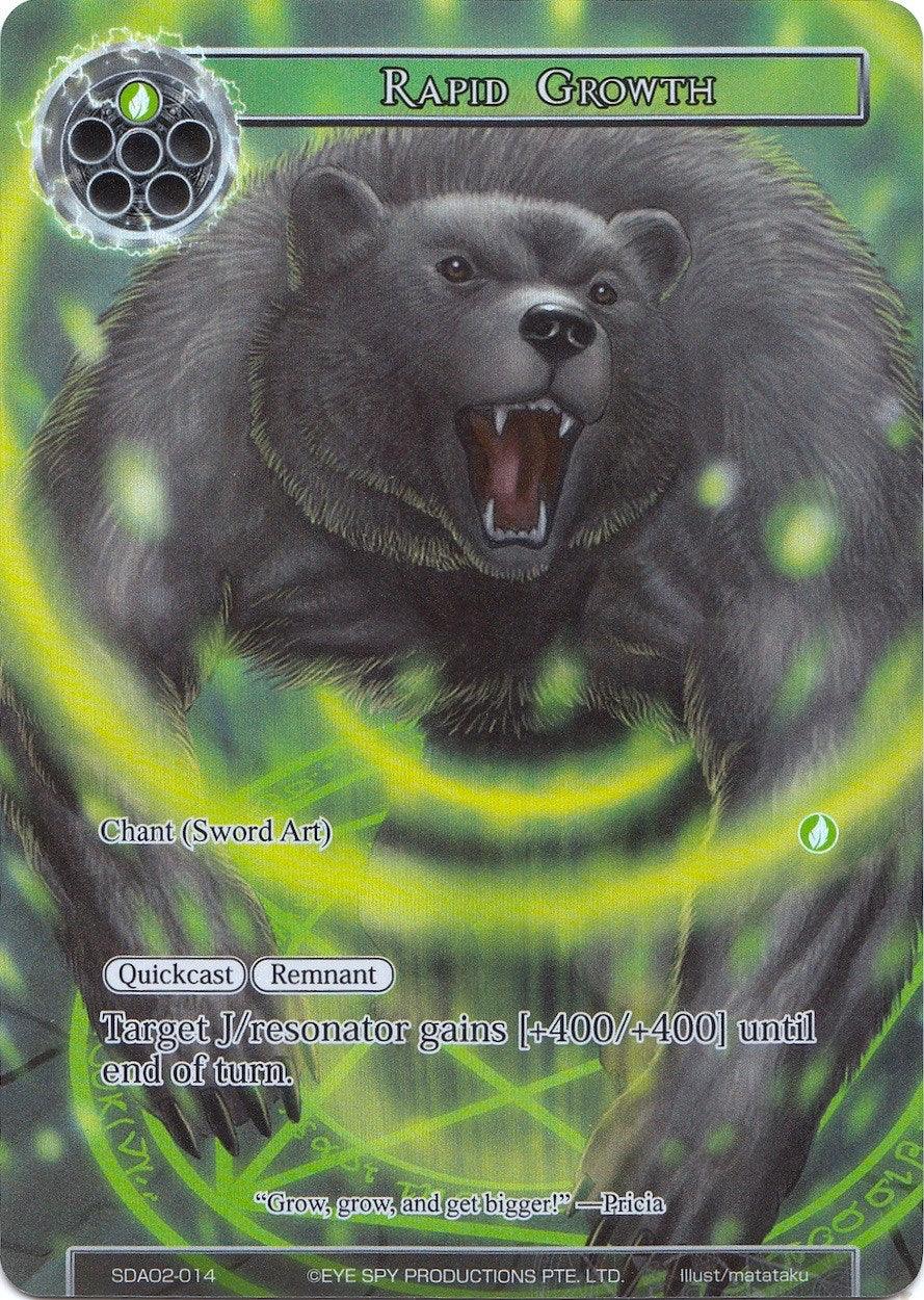 Rapid Growth (Full Art) (SDAO2-014) [Alice Origin II Starter Deck] - POKÉ JEUX