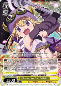 Raring to Go, Felicia (MR/W80-E004S SR) [Magia Record: Puella Magi Madoka Magica [Side Story] (Anime)] - POKÉ JEUX