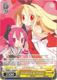 Raspberyl & Flonne (DG/EN-S03-E002 RR) [Disgaea] - POKÉ JEUX