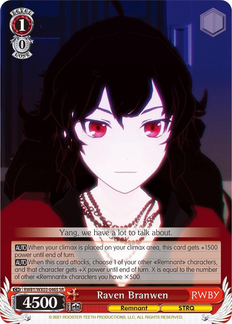 Raven Branwen (RWBY/WX03-046S SR) [RWBY] - POKÉ JEUX