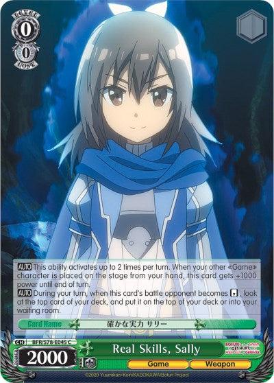 Real Skills, Sally (BFR/S78-E045 C) [BOFURI: I Don't Want to Get Hurt, so I'll Max Out My Defense] - POKÉ JEUX