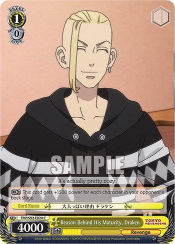 Reason Behind His Maturity, Draken (TRV/S92-E024 C) [Tokyo Revengers] - POKÉ JEUX