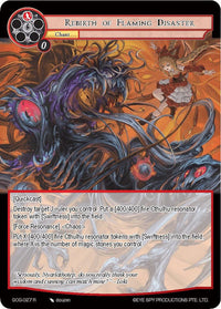 Rebirth of Flaming Disaster (GOG-027) [Game of Gods] - POKÉ JEUX