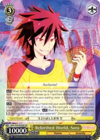 Rebirthed World, Sora (NGL/S58-E004S SR) [No Game No Life] - POKÉ JEUX