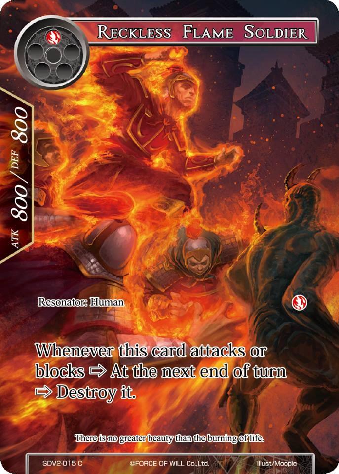 Reckless Flame Soldier (SDV2-015) [Starter Deck: Valhalla Cluster] - POKÉ JEUX