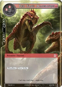 Red Fang Allosaurus (TSW-051) [The Time Spinning Witch] - POKÉ JEUX