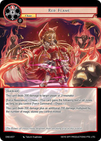 Red Flame (DSD-007) [Starter Deck: Tales] - POKÉ JEUX