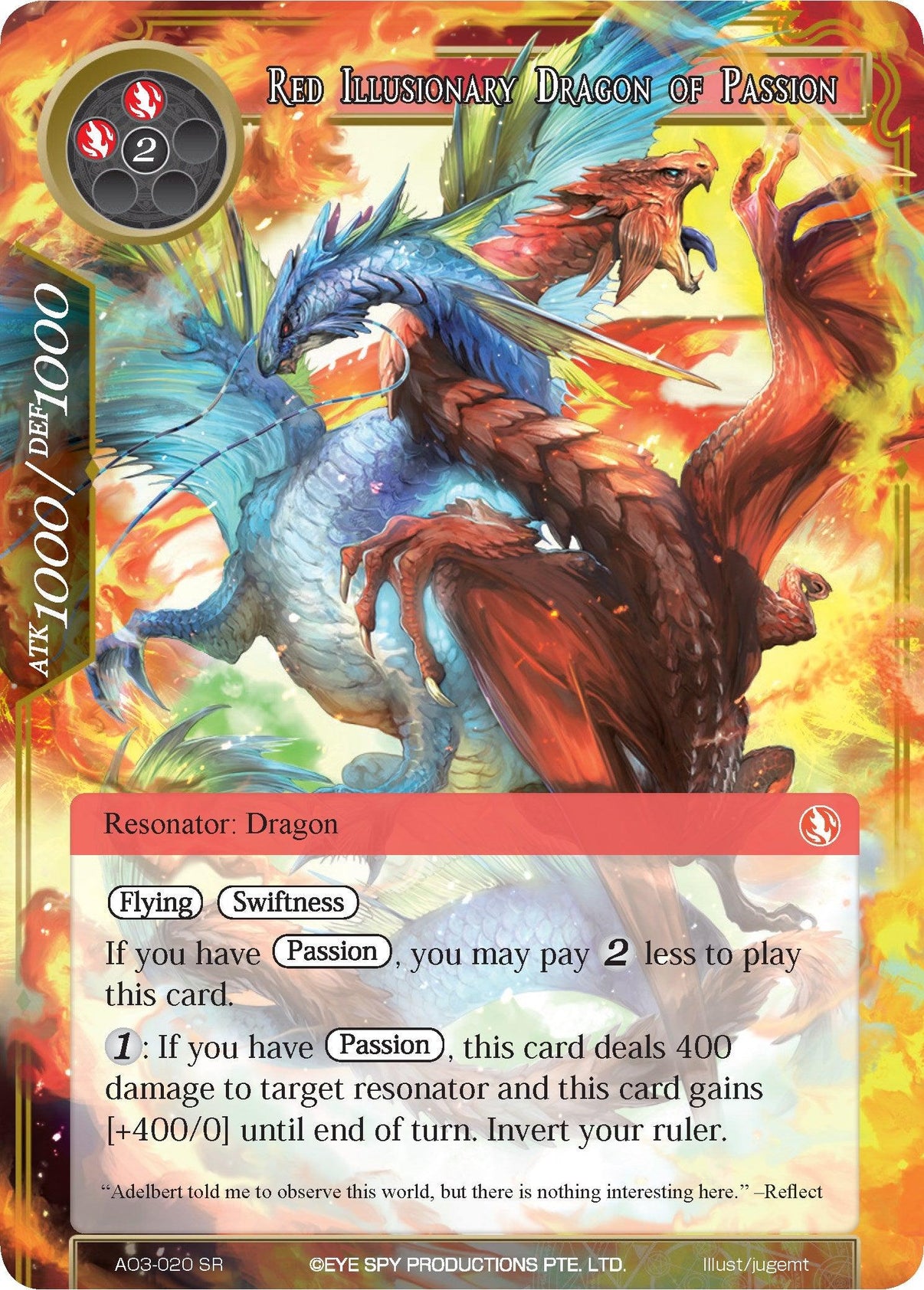 Red Illusionary Dragon of Passion (AO3-020) [Alice Origin III] - POKÉ JEUX