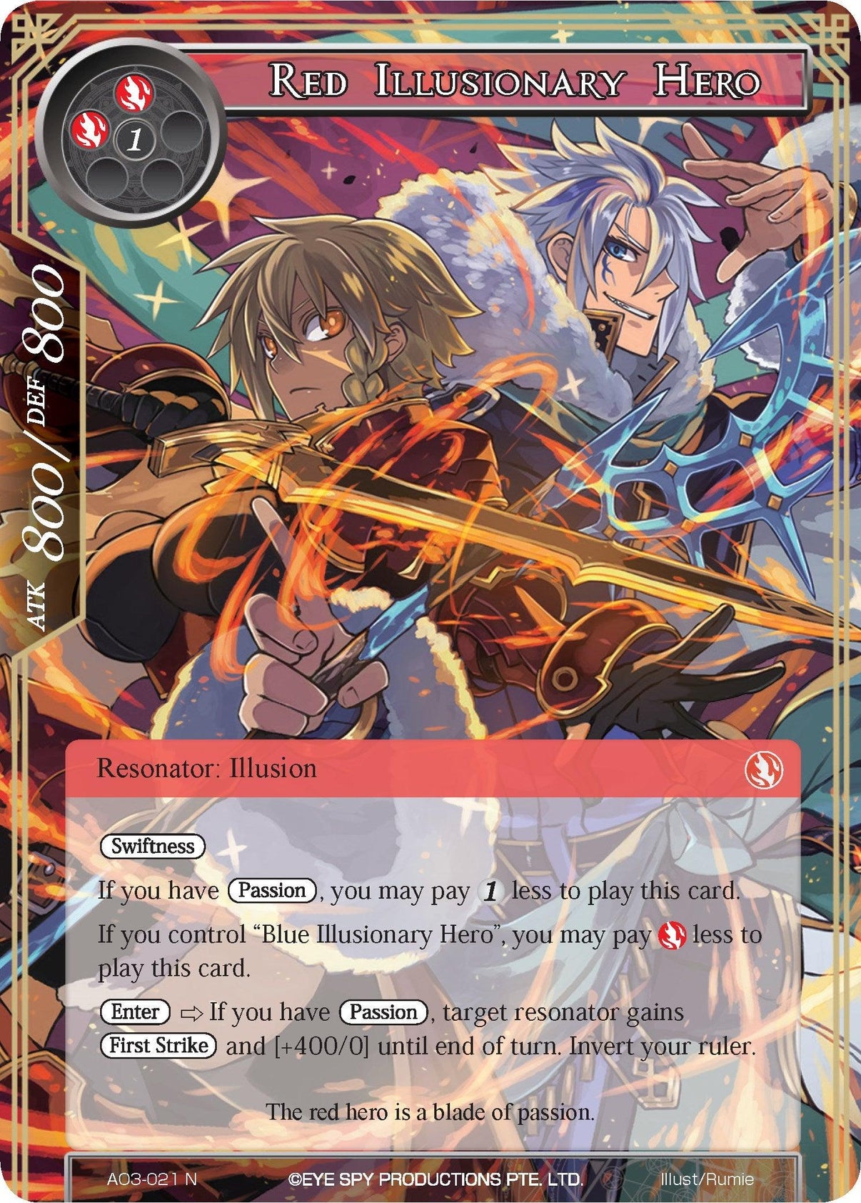 Red Illusionary Hero (AO3-021) [Alice Origin III] - POKÉ JEUX