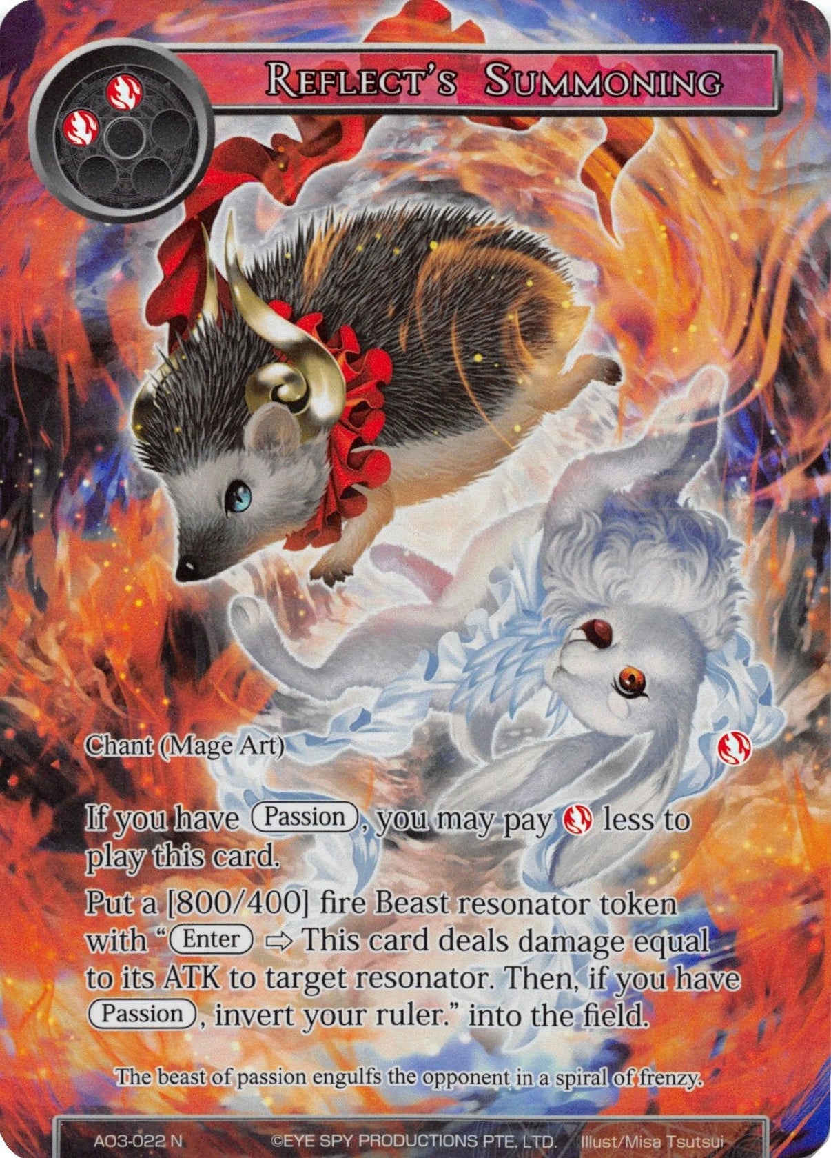 Reflect's Summoning (Full Art) (AO3-022) [Alice Origin III] - POKÉ JEUX