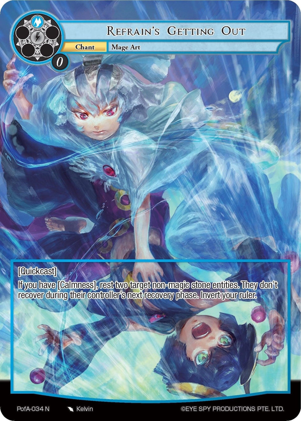 Refrain's Getting Out (Full Art) (PofA-034) [Alice Origin IV: Prologue of Attoractia] - POKÉ JEUX