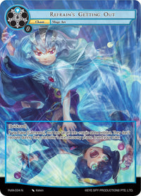 Refrain's Getting Out (Full Art) (PofA-034) [Alice Origin IV: Prologue of Attoractia] - POKÉ JEUX
