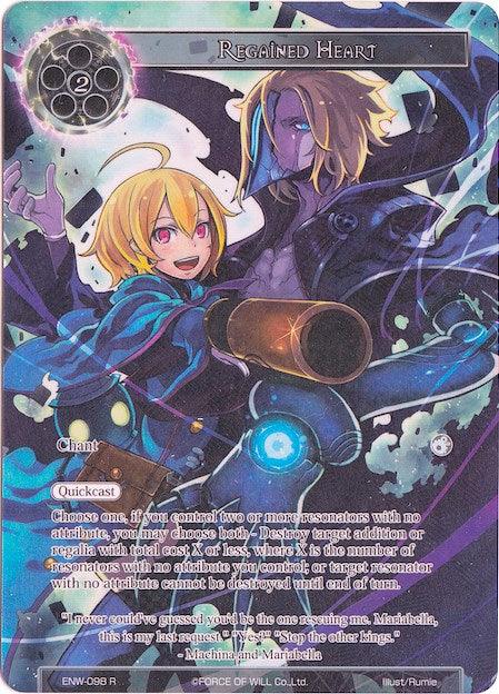 Regained Heart (Full Art) (ENW-098) [Echoes of the New World] - POKÉ JEUX